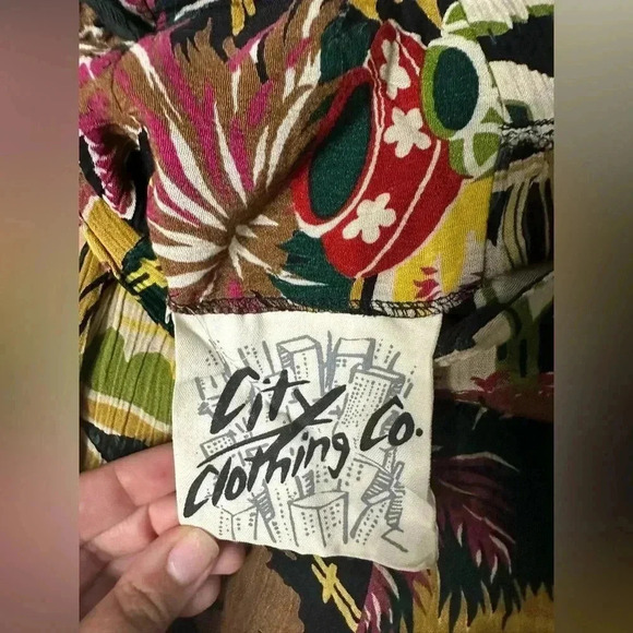 Vintage City Clothing Co Southwest Print Midi Skirt Size Small - Picture 8 of 12